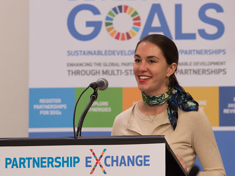 Child Health Initiative presented at Global Goals ‘Partnership Exchange’