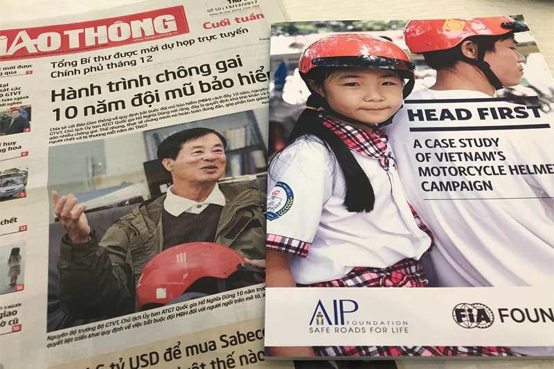 Report: Vietnamese helmet legislation saves 15,000 lives and $3.5bn in a decade