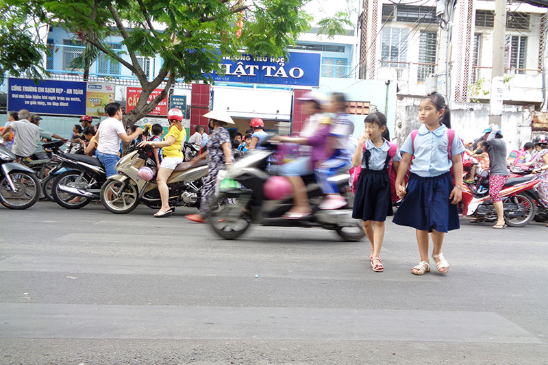 Ho Chi Minh City adopts pedestrian school safety plan