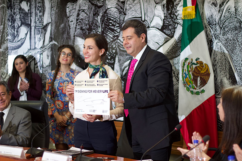 Vision Zero for Youth and the #EveryLife Declaration at the heart of Mexico City’s political agenda
