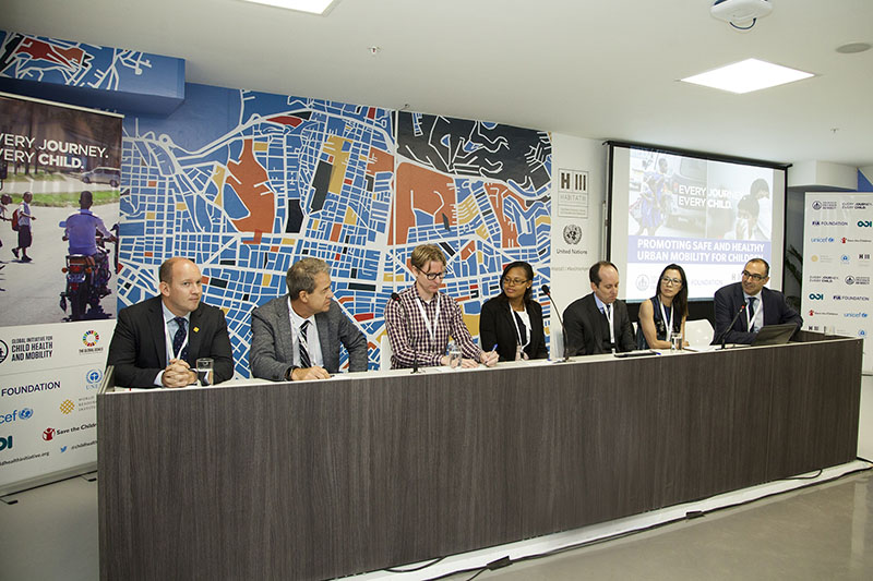 The FIA Foundation organised a Child Health Initiative side event to promote Safe & Healthy Journeys to School. 