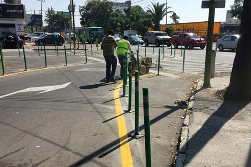 Road design improvement in Guadalajara, Mexico.