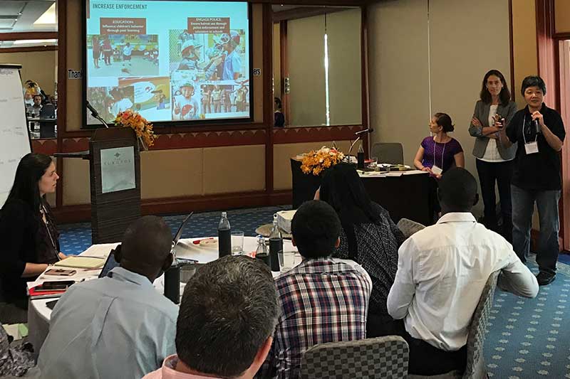 Save the Children brought together staff from across the world for a road safety workshop in Bangkok.