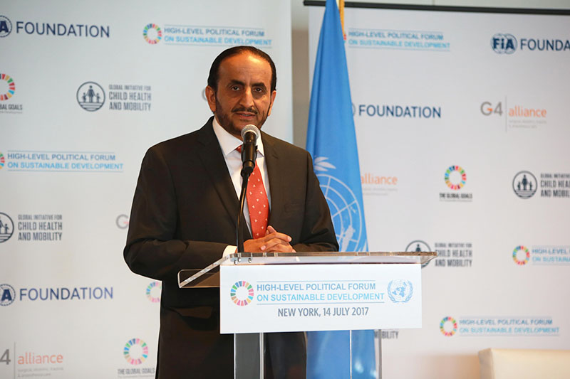 At Global Goals forum, UN Ambassadors call for action to cut road traffic deaths
