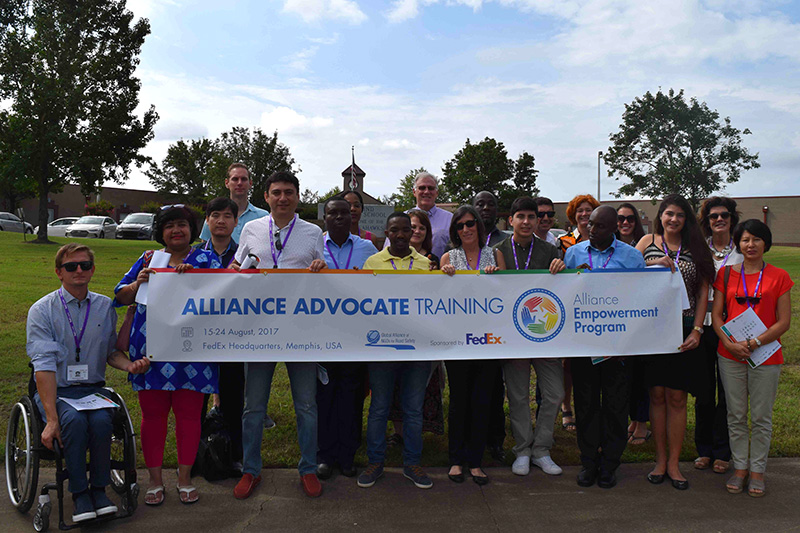 The 2017 Alliance Empowerment Program group. 