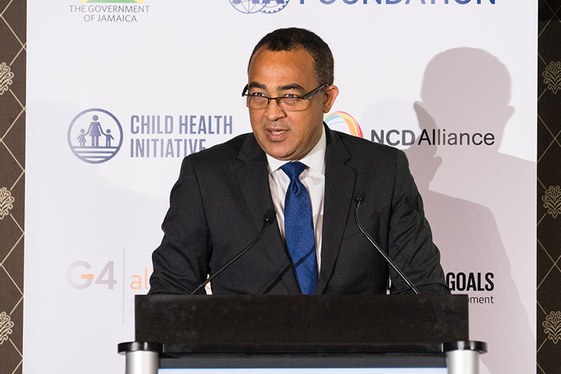 Dr The Honorable Christopher Tufton, Minister of Health, Jamaica.