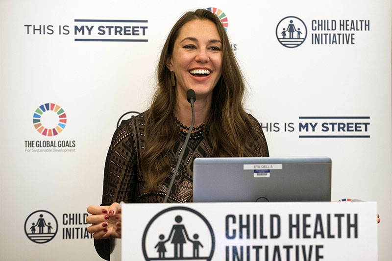 Natalie Draisin discussed how the Child Health Initiative is uniquely positioned to promote the adolescent health agenda and deliver results.