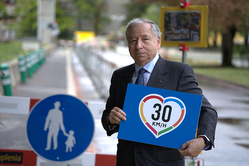 UN Secretary General’s Special Envoy for Road Safety and FIA President Jean Todt also joined the call for slower, safer streets.