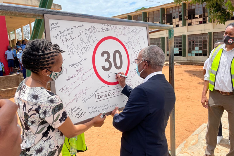 Eneas Comiche endorses Amend’s call for 30km/h speed limits near schools.