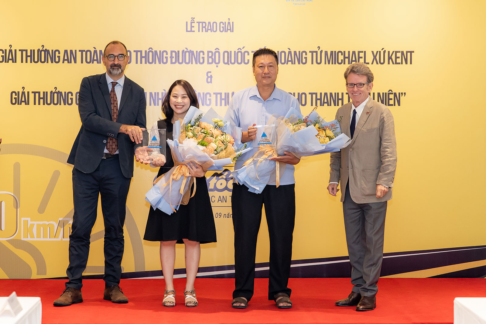 Vietnamese Slow Zones, Safe Zones programme receives Vision Zero for Youth and Prince Michael Awards