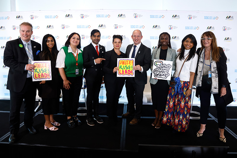 Road safety in youth commitments at SDG Summit