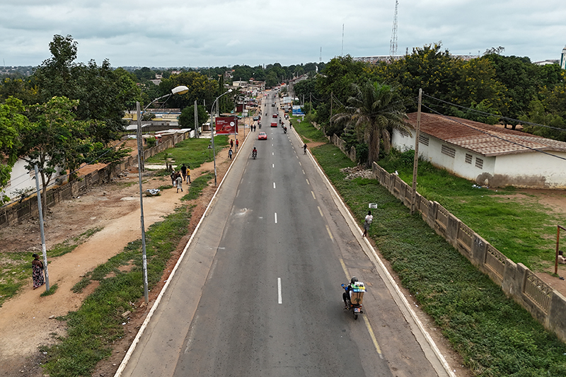 Bouaké, Côte d’Ivoire - EPP Ville Nord before the infrastructure upgrades.