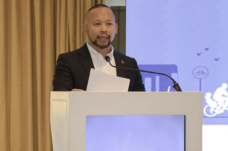 Child and Youth Director Atsani Ariobowo spoke during the launch in Amman, Jordan.