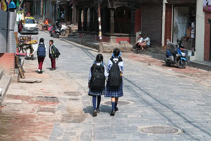 Nepal forging the way for safer school journeys, supported by FIA Foundation and auto club